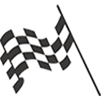 チェッカーフラッグのイラスト