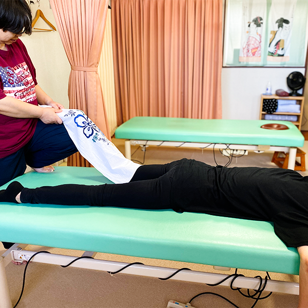 施術の様子